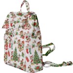 Christmas Texture, Pattern, Red, Tree, Craciun, Green, Christmas Buckle Everyday Backpack