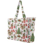 Christmas Texture, Pattern, Red, Tree, Craciun, Green, Christmas Simple Shoulder Bag