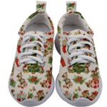 Christmas Texture, Pattern, Red, Tree, Craciun, Green, Christmas Kids Athletic Shoes