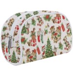 Christmas Texture, Pattern, Red, Tree, Craciun, Green, Christmas Make Up Case (Large)