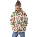 Christmas Texture, Pattern, Red, Tree, Craciun, Green, Christmas Kids  Oversized Hoodie