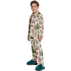 Kids  Long Sleeve Velvet Pajamas Set 