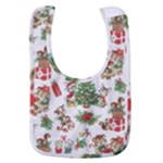 Christmas Texture, Pattern, Red, Tree, Craciun, Green, Christmas Baby Bib