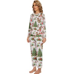 Womens  Long Sleeve Lightweight Pajamas Set 