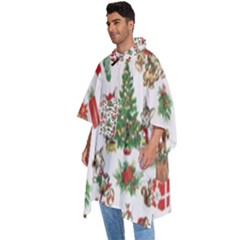 Men s Hooded Rain Ponchos 