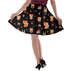 A-line Skater Skirt 