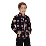 Cool Woodland Animal, Koteto, Scandinavian, Acorn Kids  Windbreaker