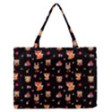 Zipper Medium Tote Bag Front