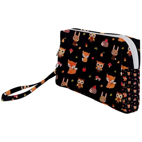 Cool Woodland Animal, Koteto, Scandinavian, Acorn Wristlet Pouch Bag (Small) from ArtsNow.com