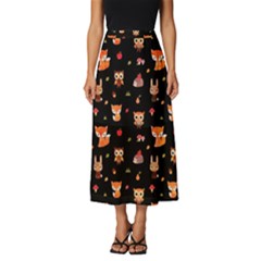 Classic Midi Chiffon Skirt 