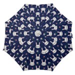 Cute Bunny Pattern, Easter, Koteto Straight Umbrellas