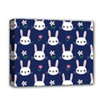 Cute Bunny Pattern, Easter, Koteto Deluxe Canvas 14  x 11  (Stretched)