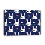 Cute Bunny Pattern, Easter, Koteto Deluxe Canvas 18  x 12  (Stretched)