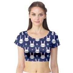 Short Sleeve Crop Top 