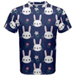 Cute Bunny Pattern, Easter, Koteto Men s Cotton T-Shirt