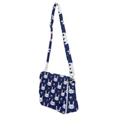 Shoulder Bag with Back Zipper 