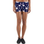 Cute Bunny Pattern, Easter, Koteto Yoga Shorts