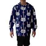 Cute Bunny Pattern, Easter, Koteto Kids  Hooded Windbreaker