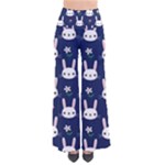 Cute Bunny Pattern, Easter, Koteto So Vintage Palazzo Pants