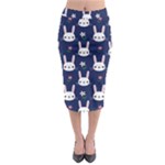 Cute Bunny Pattern, Easter, Koteto Midi Pencil Skirt