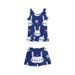 Cute Bunny Pattern, Easter, Koteto Kids  Boyleg Swimsuit