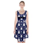 Cute Bunny Pattern, Easter, Koteto Racerback Midi Dress