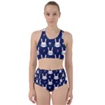 Cute Bunny Pattern, Easter, Koteto Racer Back Bikini Set