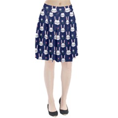 Cute Bunny Pattern, Easter, Koteto Pleated Skirt from ArtsNow.com