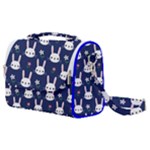 Cute Bunny Pattern, Easter, Koteto Satchel Shoulder Bag