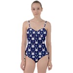 Cute Bunny Pattern, Easter, Koteto Sweetheart Tankini Set