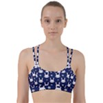 Cute Bunny Pattern, Easter, Koteto Line Them Up Sports Bra