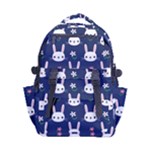 Cute Bunny Pattern, Easter, Koteto Carry-on Double Buckle Travel Backpack