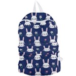 Cute Bunny Pattern, Easter, Koteto Foldable Lightweight Backpack