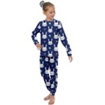 Cute Bunny Pattern, Easter, Koteto Kids  Long Sleeve Set 