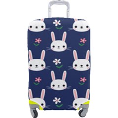 Cute Bunny Pattern, Easter, Koteto Luggage Cover (Large) from ArtsNow.com