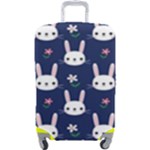 Cute Bunny Pattern, Easter, Koteto Luggage Cover (Large)