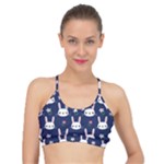 Cute Bunny Pattern, Easter, Koteto Basic Training Sports Bra