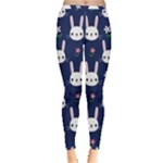 Cute Bunny Pattern, Easter, Koteto Inside Out Leggings