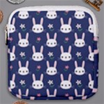 Cute Bunny Pattern, Easter, Koteto Mini Square Pouch