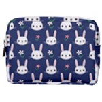 Cute Bunny Pattern, Easter, Koteto Make Up Pouch (Medium)