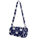 Cute Bunny Pattern, Easter, Koteto Mini Cylinder Bag