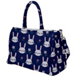 Cute Bunny Pattern, Easter, Koteto Duffel Travel Bag