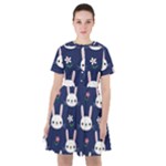 Cute Bunny Pattern, Easter, Koteto Sailor Dress