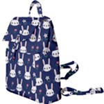 Cute Bunny Pattern, Easter, Koteto Buckle Everyday Backpack