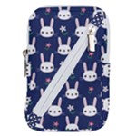 Cute Bunny Pattern, Easter, Koteto Belt Pouch Bag (Small)