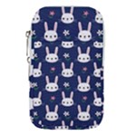 Cute Bunny Pattern, Easter, Koteto Waist Pouch (Large)