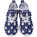 Cute Bunny Pattern, Easter, Koteto Women s Velcro Strap Shoes