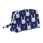 Cute Bunny Pattern, Easter, Koteto Wristlet Pouch Bag (Medium)