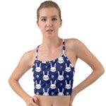 Cute Bunny Pattern, Easter, Koteto Mini Tank Bikini Top