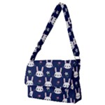 Cute Bunny Pattern, Easter, Koteto Full Print Messenger Bag (M)